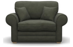 Heart of House Chedworth Fabric Cuddle Chair - Slate